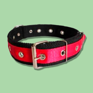 coleira nylon tripla