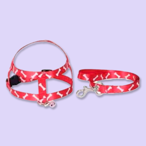 conj guia/peitoral seda