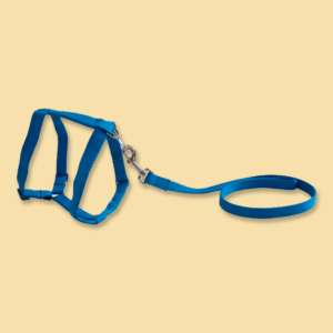 conj guia/peitoral nylon duplo mÉdio porte